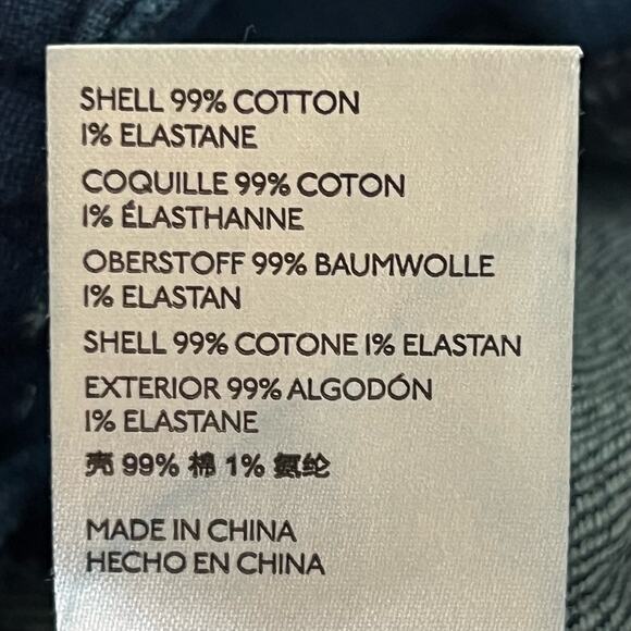 Pilcro by Anthropologie women’s dark wash denim jeans joggers draw string - Picture 9 of 10